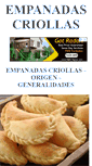 Mobile Screenshot of empanadascriollas.argentinamate.com.ar